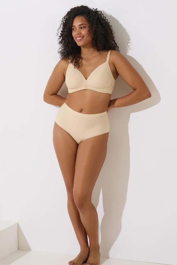 V-Neck Wireless Soft BH »Laura«