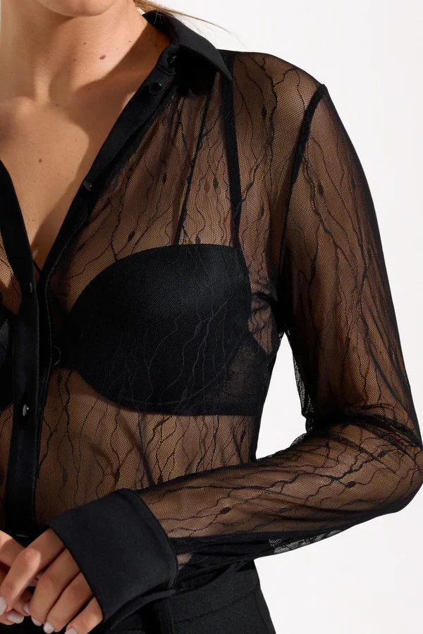 Langarm Bluse »Nightscape«