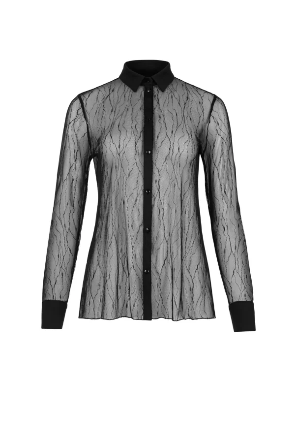 Langarm Bluse »Nightscape«