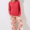 Pyjama mit Schlafshirt und Hose »Ocean«