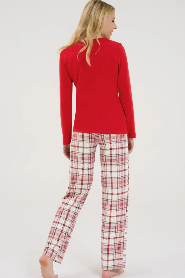 Pyjama mit Schlafshirt und Hose »Holiday«