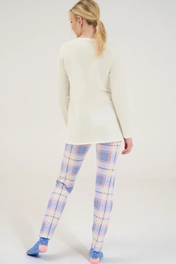 Pyjama mit Schlafshirt und Leggings »Holiday«