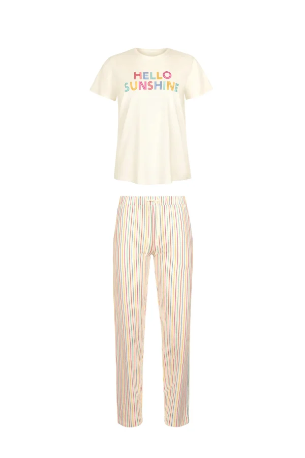 Pyjama mit Schlafshirt und Hose »Summer«