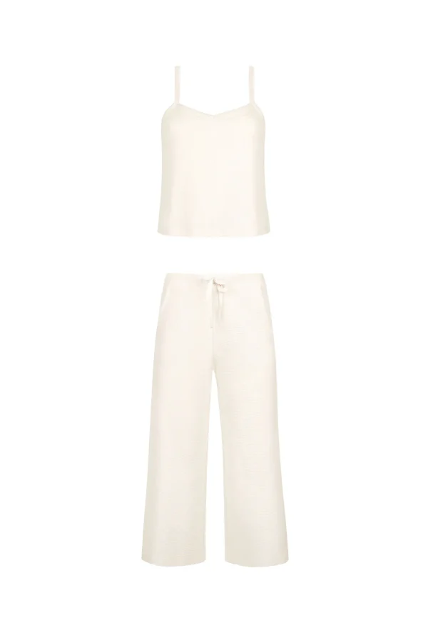 Pyjama mit Schlaftop und Hose »Freely« - Homewear
